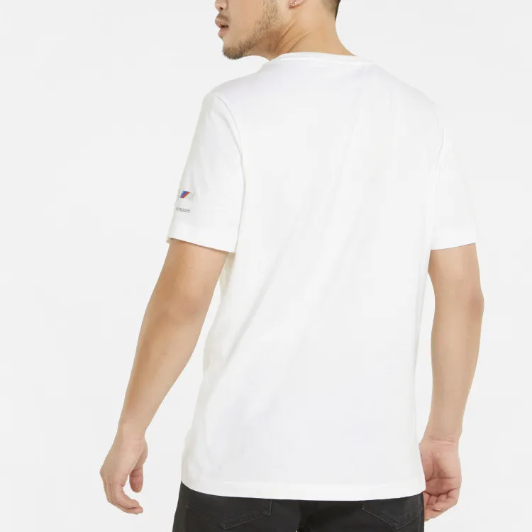 PUMA x BMW M Motorsport Logo Tee T-Shirt Men's White-3