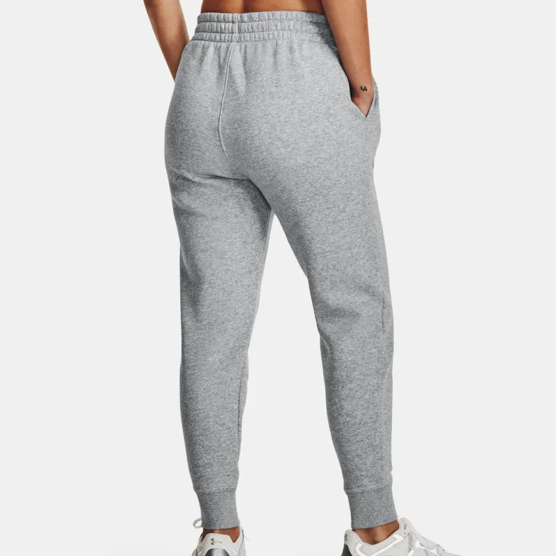 Under Armour UA Essential Knitted Sweatpants Women's Gray-3