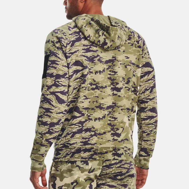 Under Armour Project Rock Rival Sweatshirt Men's Brown-2