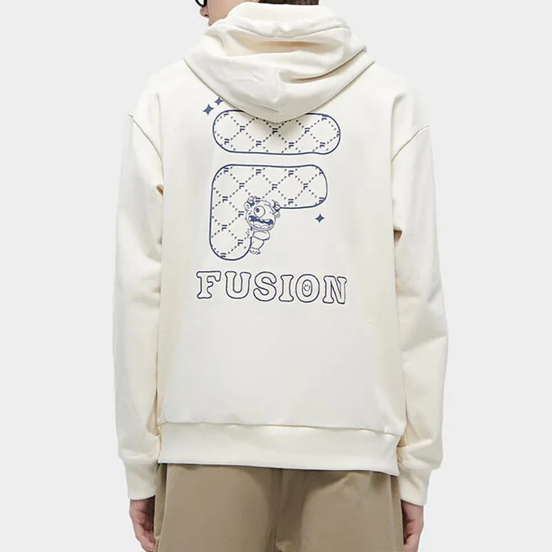 FILA FUSION Sweatshirt Unisex Wheat Cream-2