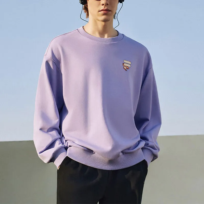 FILA FUSION Sweatshirt Unisex Tulip Purple-4