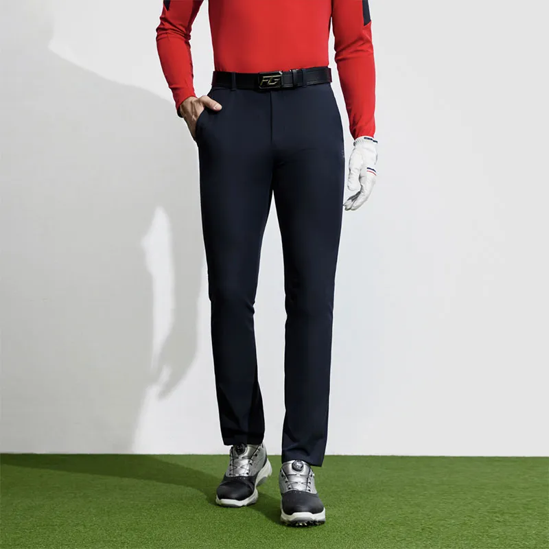 FILA Golf Series Casual Pants Men's Legend Blue-2