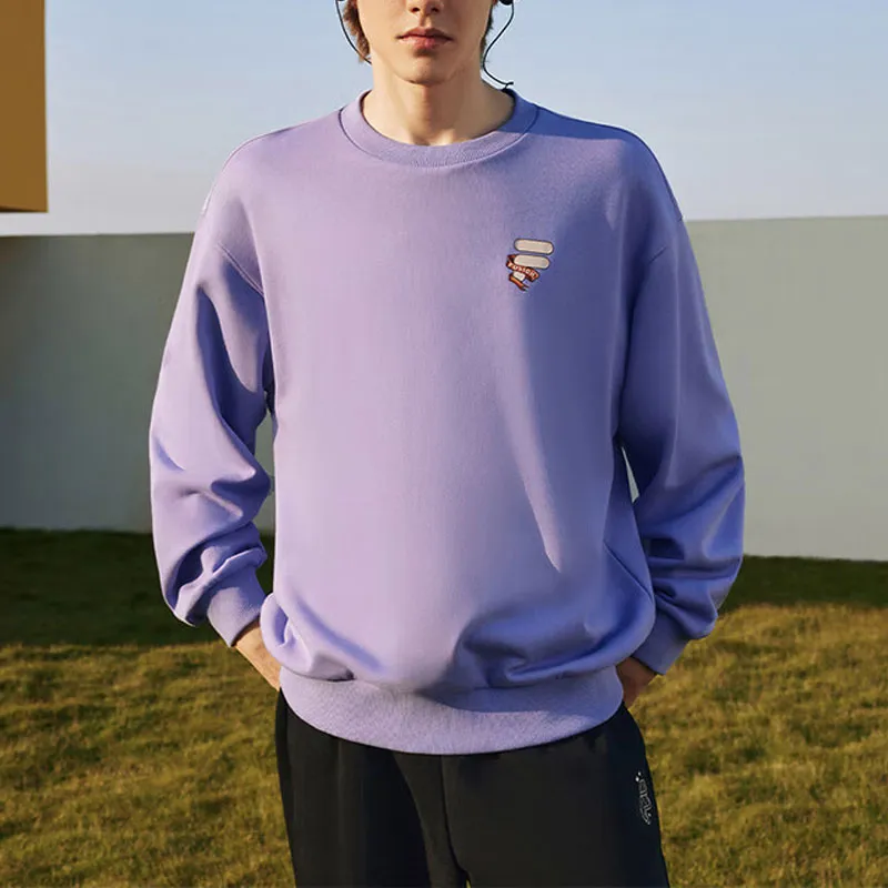 FILA FUSION Sweatshirt Unisex Tulip Purple-2