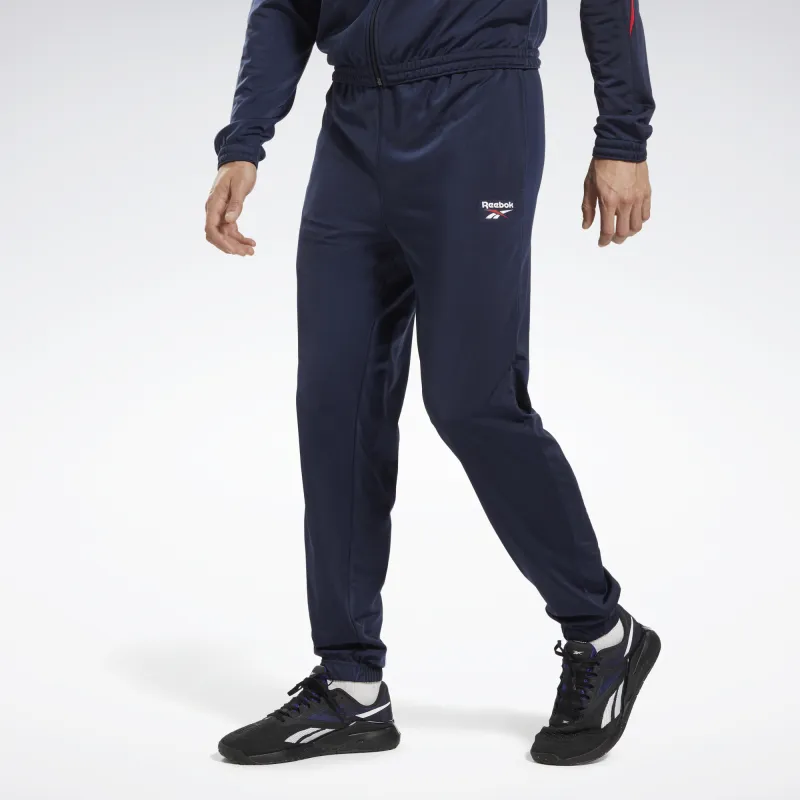 Reebok RI VECTOR KNIT Knitted Sports Pants Unisex Dark Blue-1