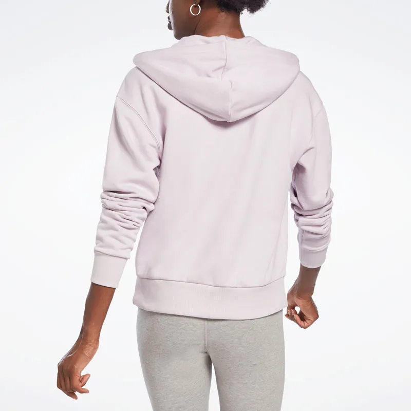 Reebok IDENTITY FRENCH TERRY Jackets Coats Women's Pink-2