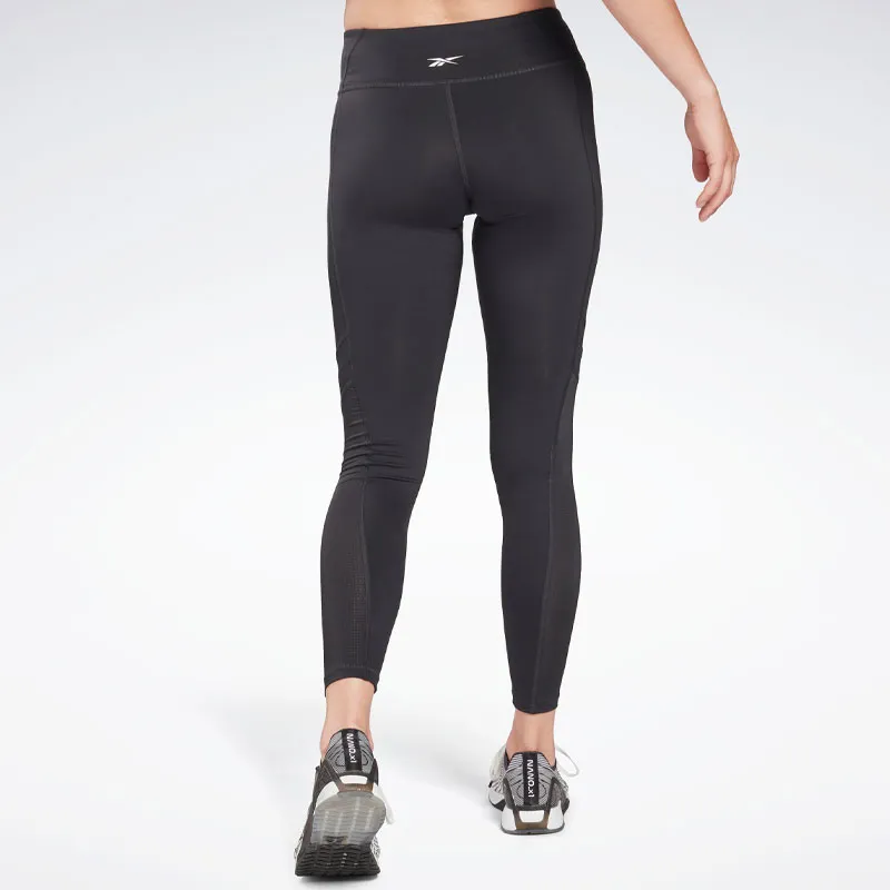 Reebok WORKOUT READY MESH Athletic Trousers Women's Black-1