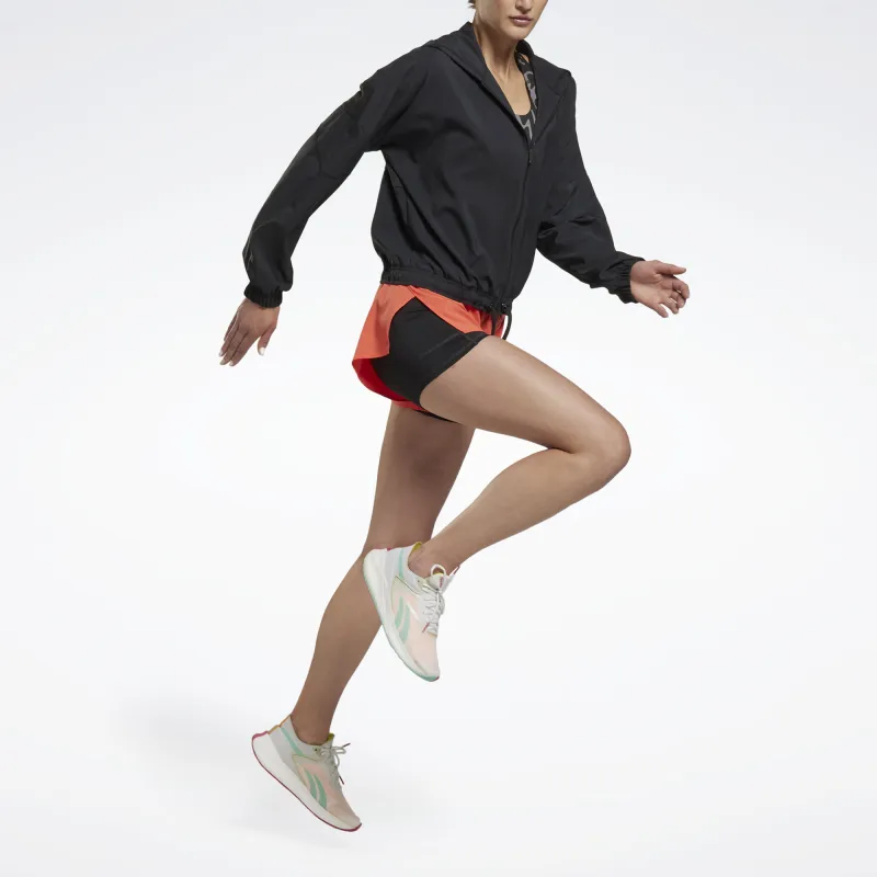Reebok RUN WOVEN Jackets Coats Women's Black-3