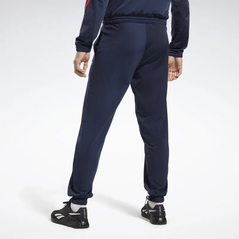 Reebok RI VECTOR KNIT Knitted Sports Pants Unisex Dark Blue-2