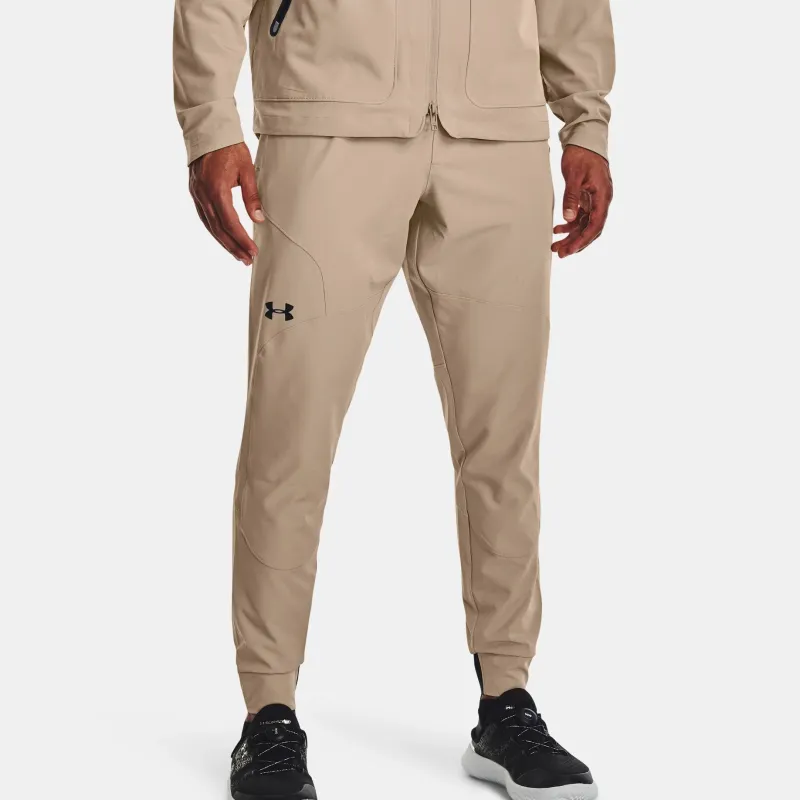 Under Armour UA Unstoppable Knitted Sports Pants Men's Brown-2
