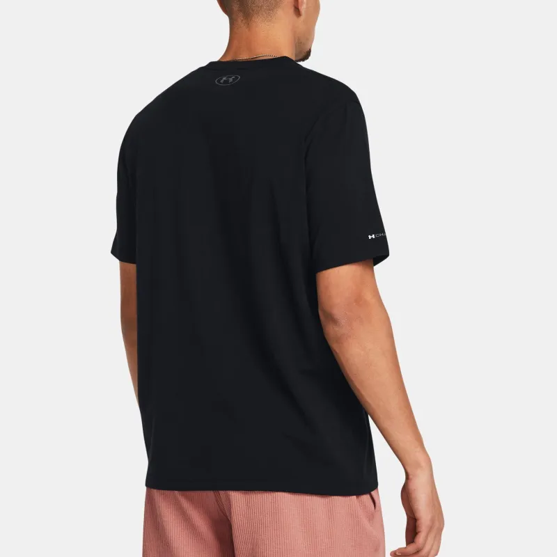 Under Armour UA Icon Charged Cotton® T Shirt Men's Black-3