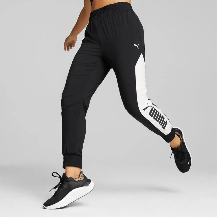 PUMA Knitted Sweatpants Women's Black-2