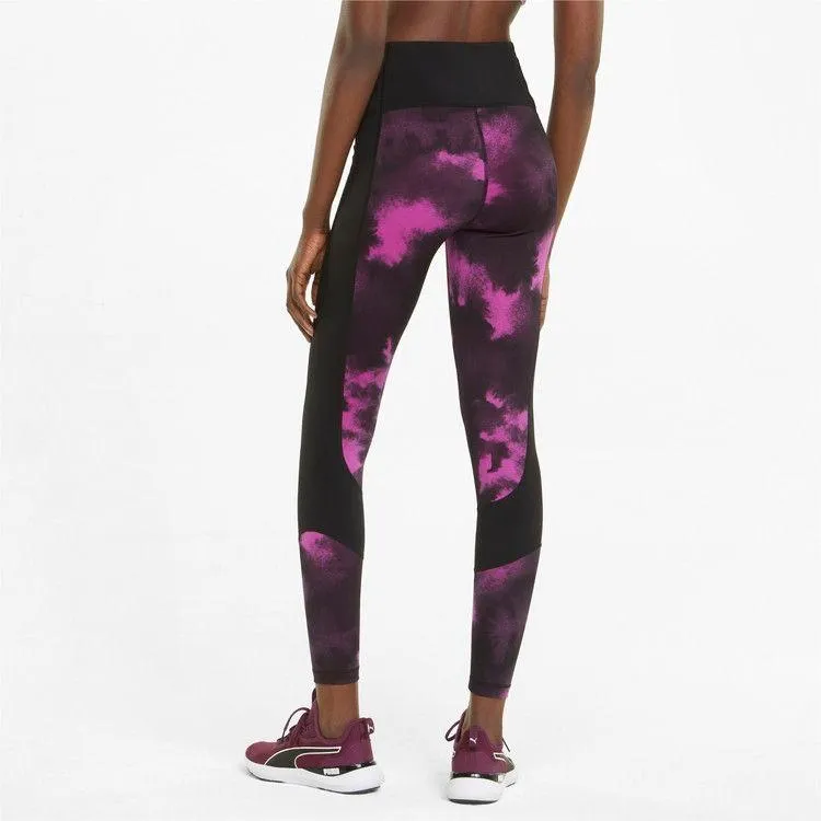PUMA Athletic Trousers Women's Black Purple-3