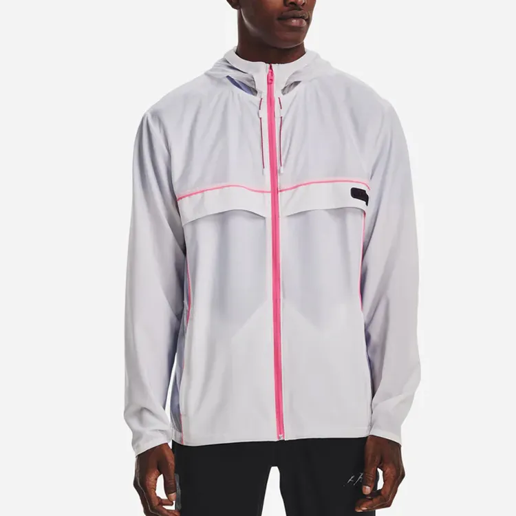 Under Armour Run Anywhere Jackets Coats Men's White-4