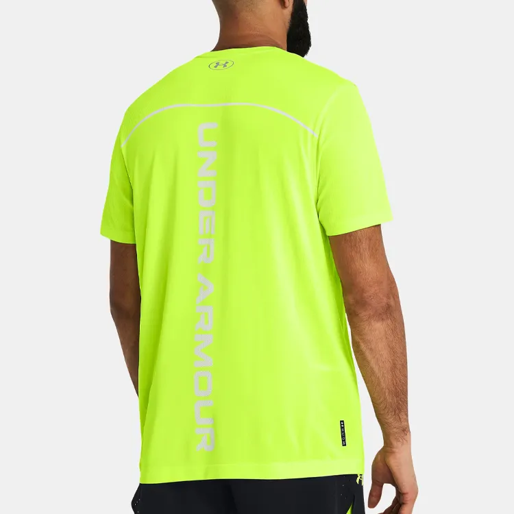 Under Armour T Shirt Men's Green Yellow-3