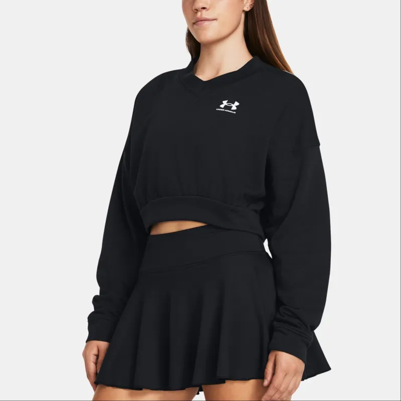 Under Armour UA Rival Terry Sweatshirt Women's Black-3