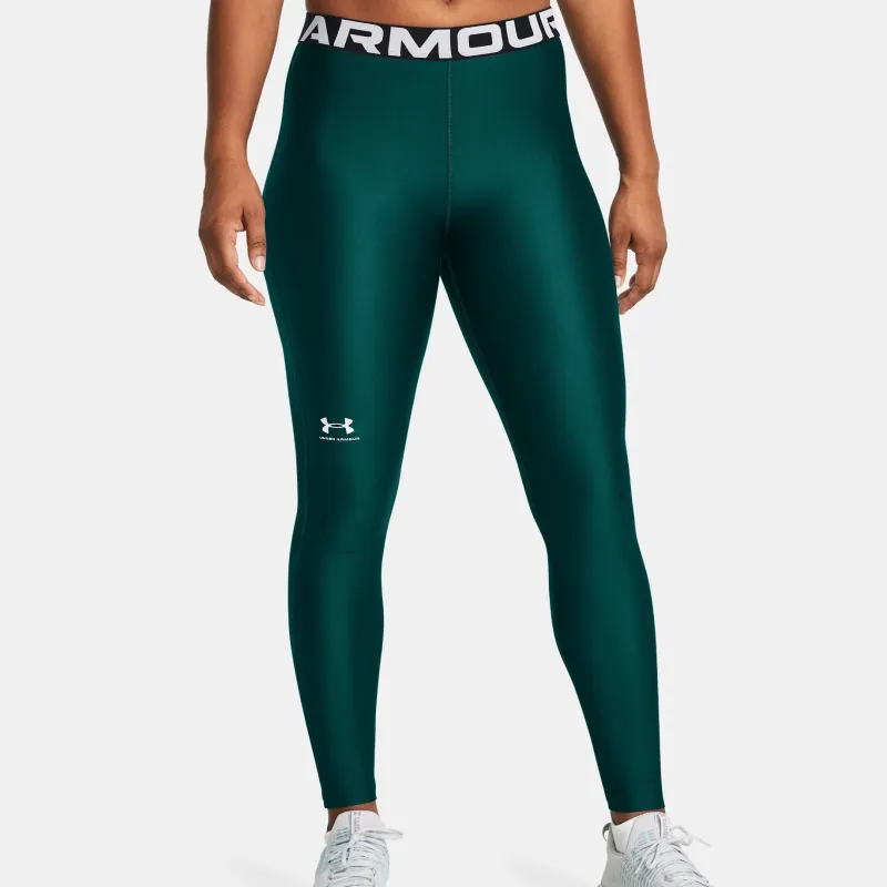 Under Armour HeatGear® Leggings Women's Peacock Green-2