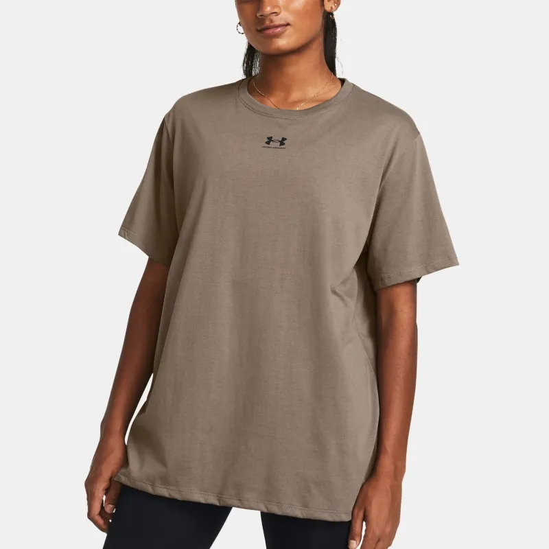 Under Armour T Shirt Women's Linen-2