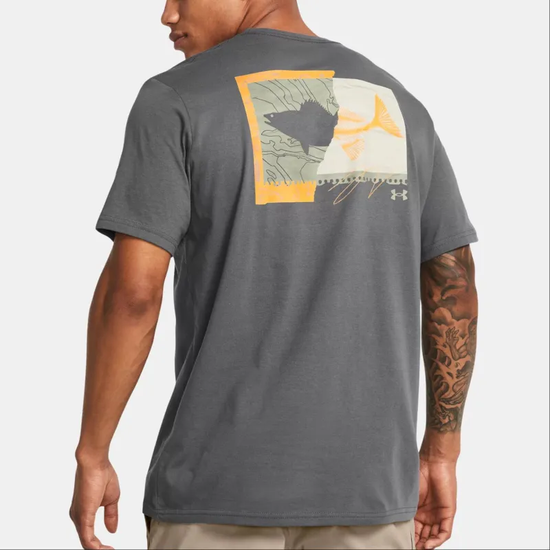 Under Armour UA Walley T Shirt Men's Gray-3