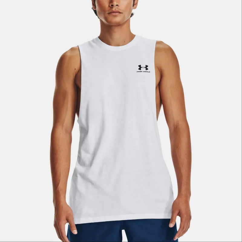Under Armour Tank Tops Men's White-2