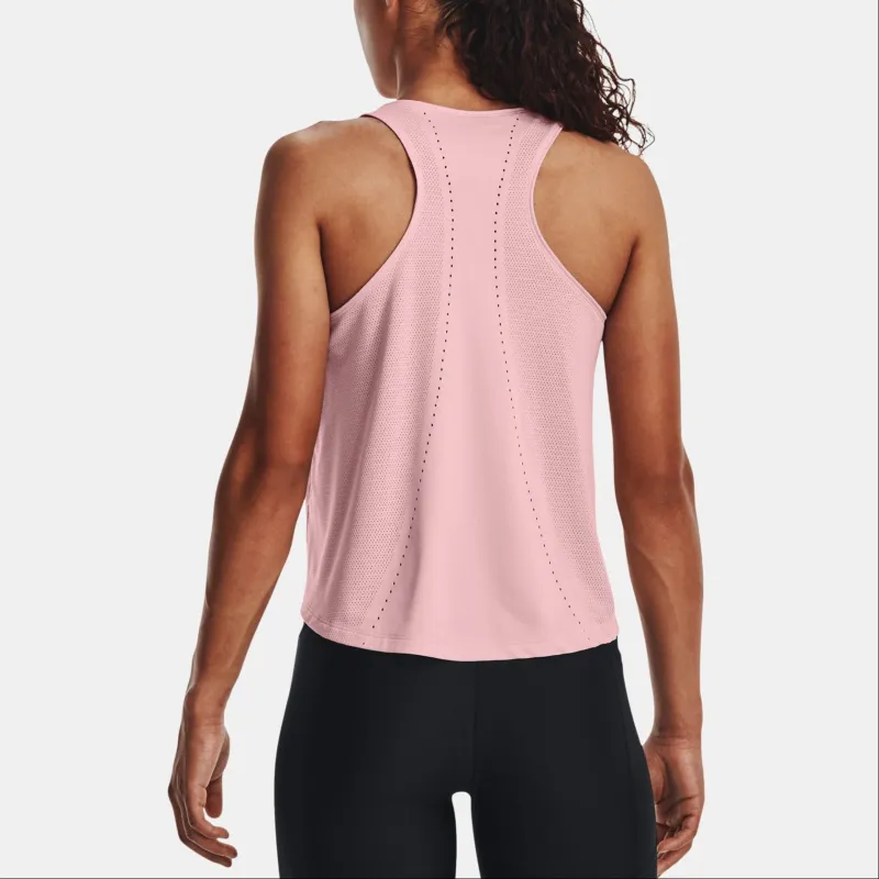 Under Armour UA Engineered Knit Tank Tops Women's Pink-3