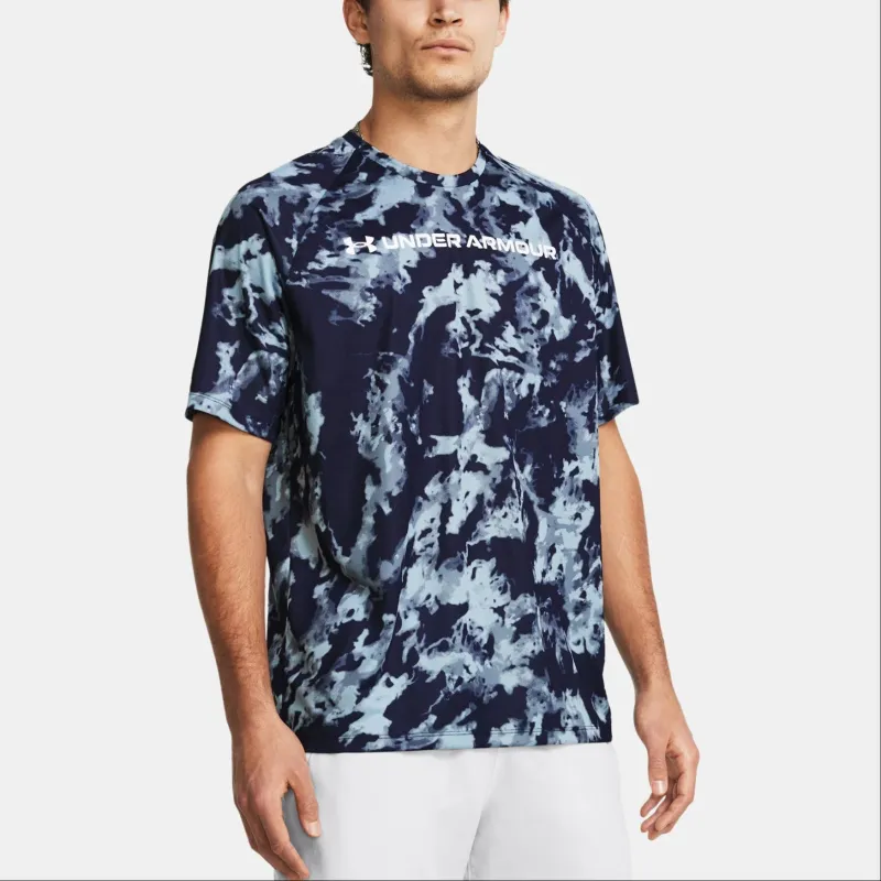 Under Armour UA Tech™ ABC T Shirt Men's Navy Blue-2