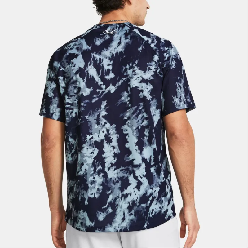Under Armour UA Tech™ ABC T Shirt Men's Navy Blue-3