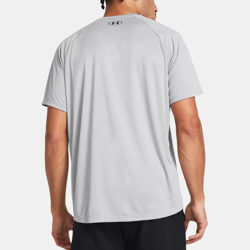 Under Armour T Shirt Men's Silver-3