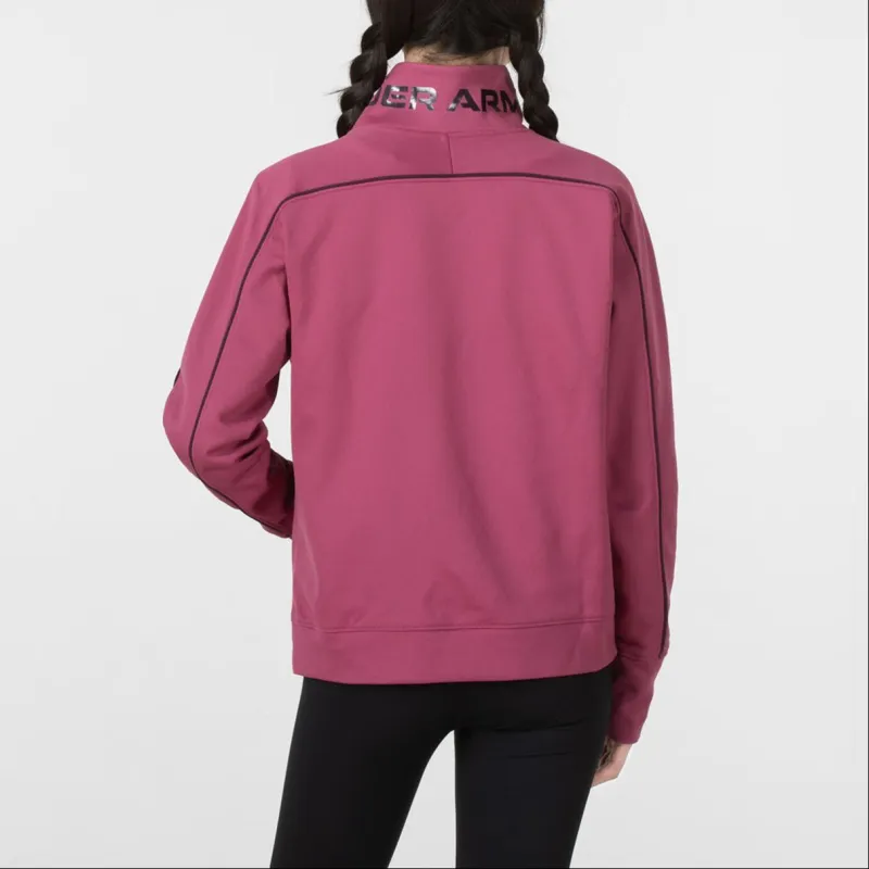 Under Armour Sweatshirt Women's Rose Red-3