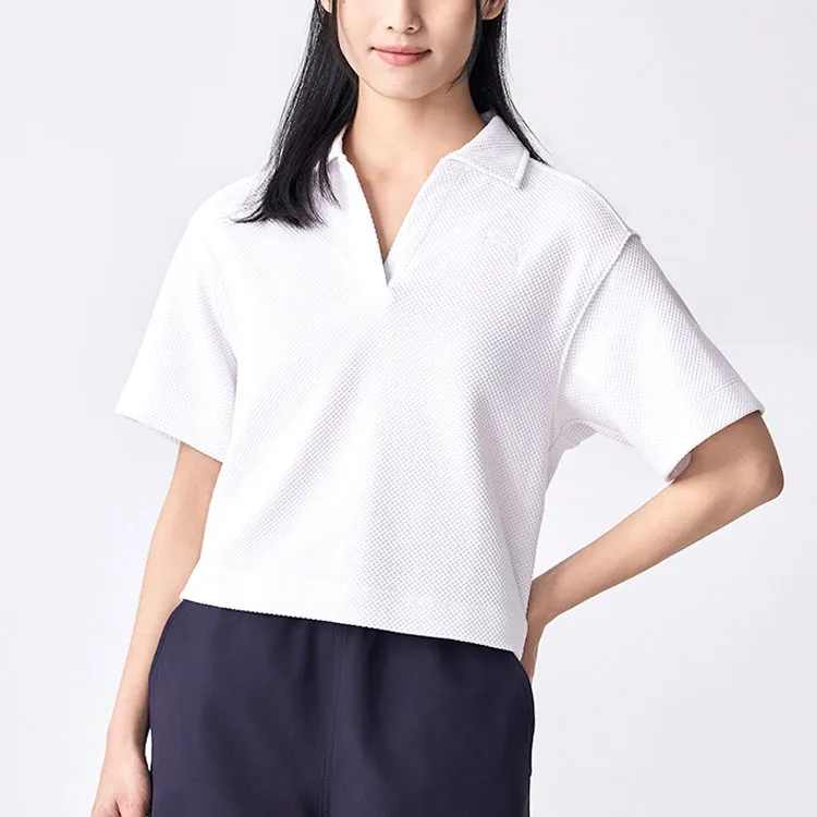 PUMA HER Polo Shirts Women's White-2