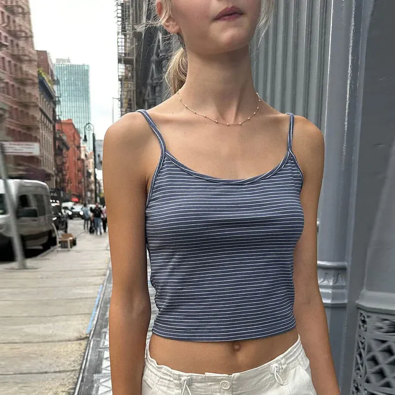 Brandy Melville Tank Tops Women's Blue-1
