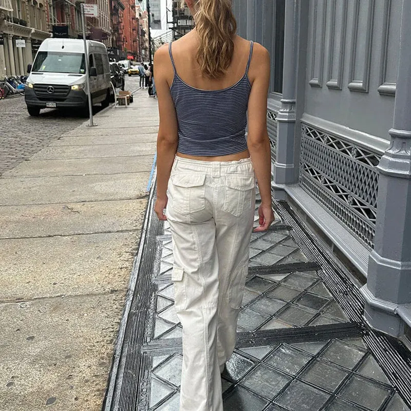 Brandy Melville Tank Tops Women's Blue-2