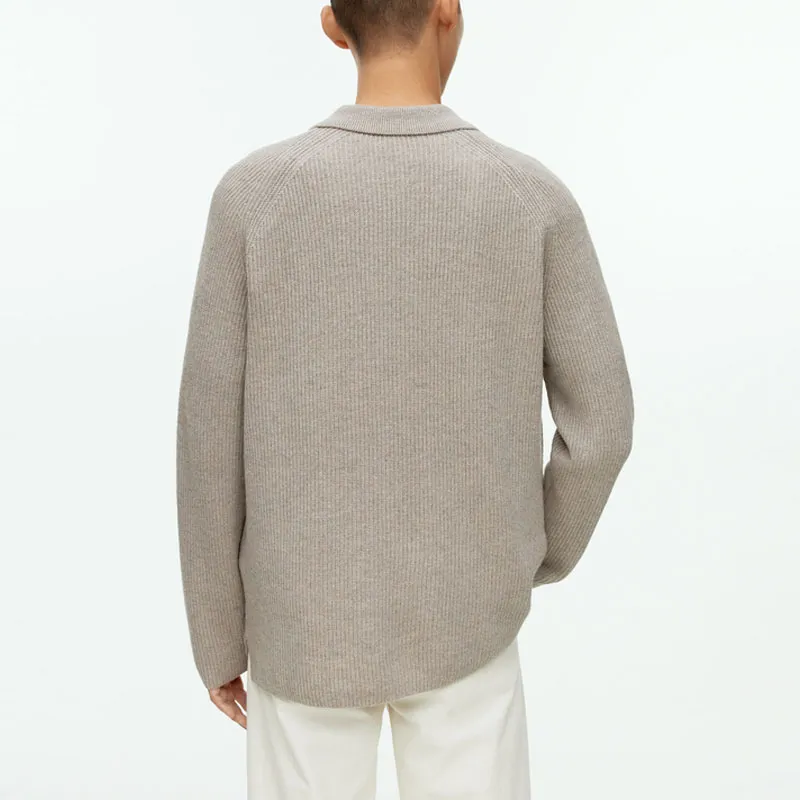 ARKET Sweaters Men Beige-2