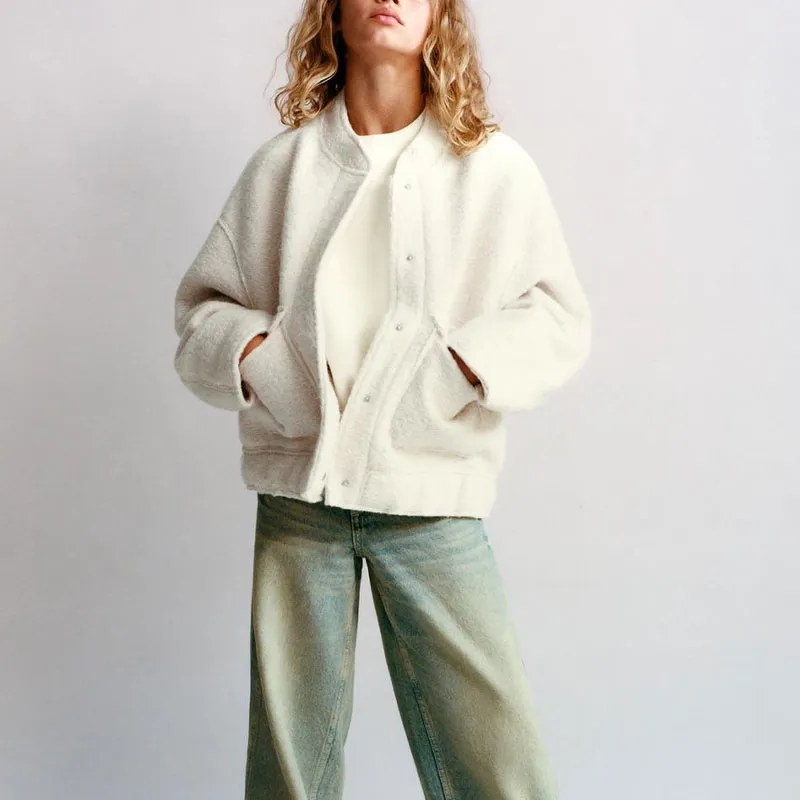 ZARA Jackets Kids White-2