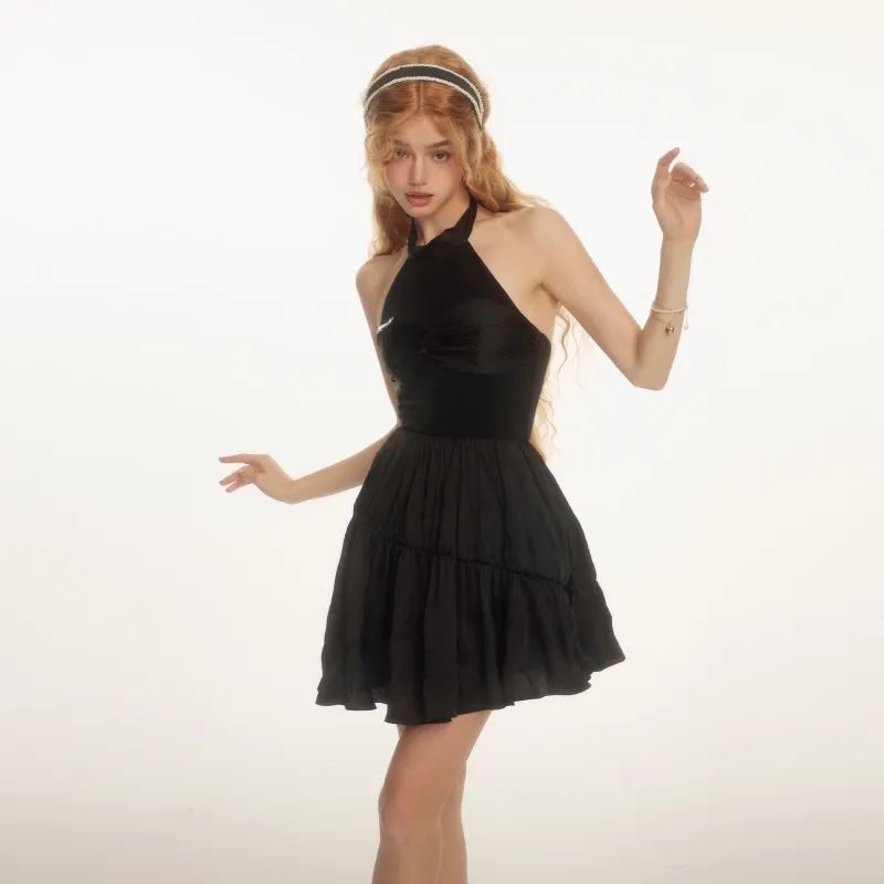 SUNIRIROR Sleeveless Dress Women's Black-1