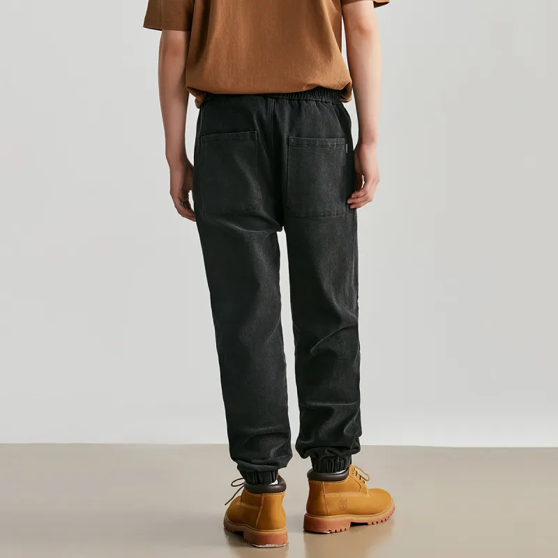 FAIRWHALE Jeans Men's Pure Black-2