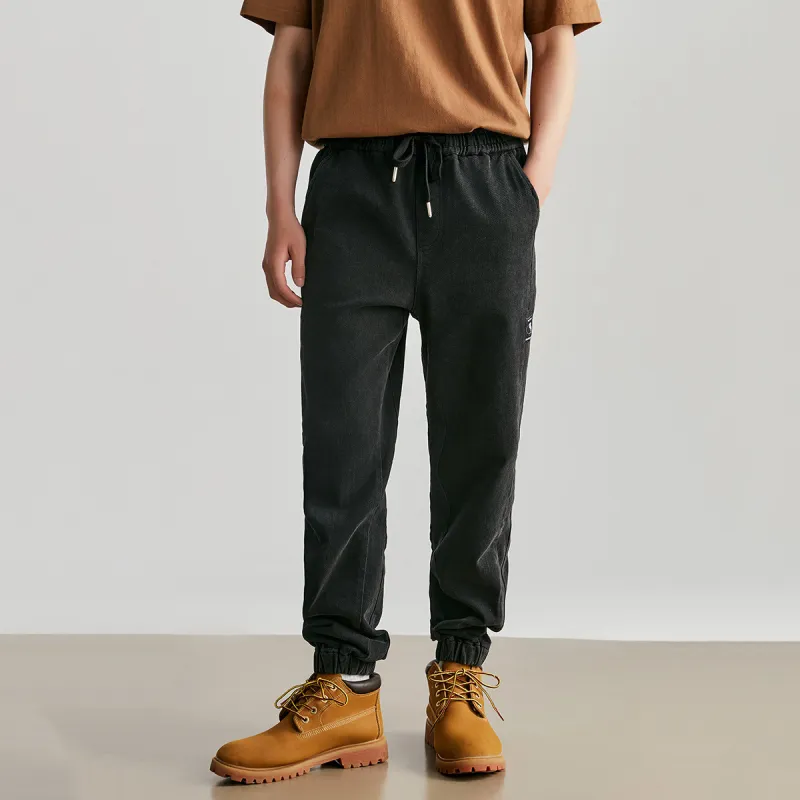 FAIRWHALE Jeans Men's Pure Black-3