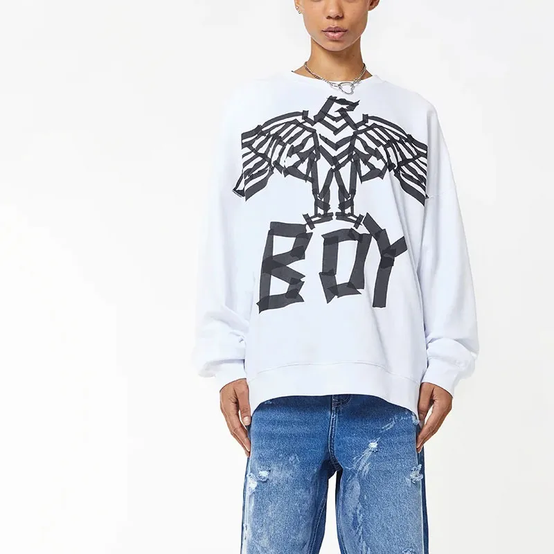 Boy London Sweatshirt Unisex White-1