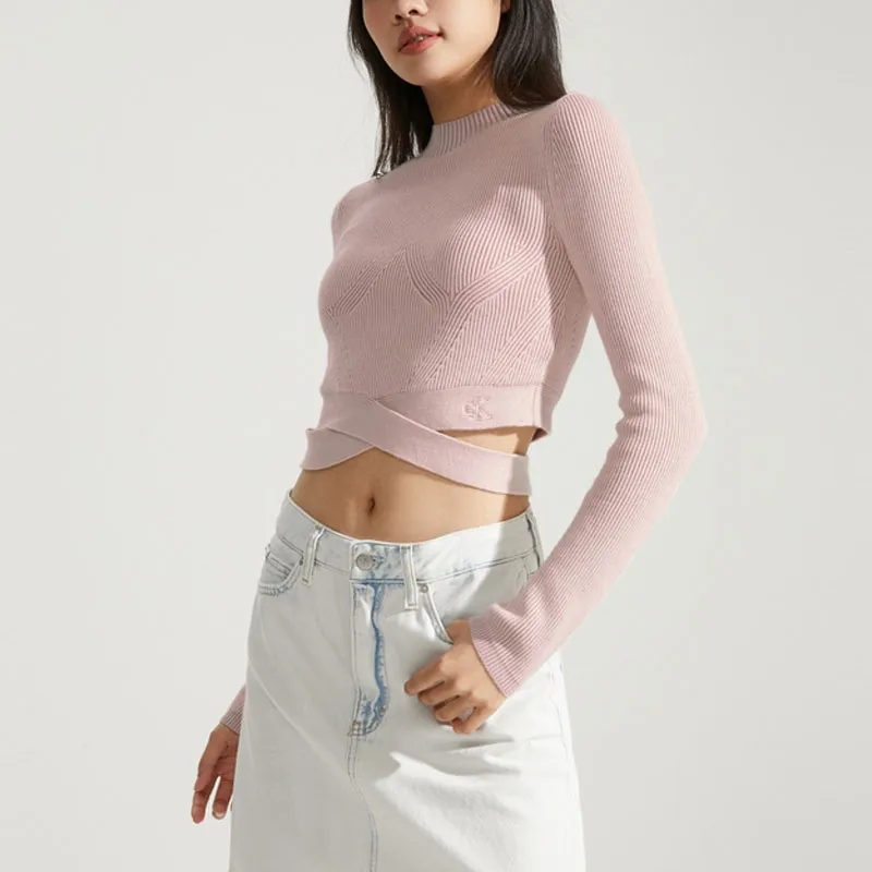 CK/Calvin Klein Knitwear Women's Shell Pink-3