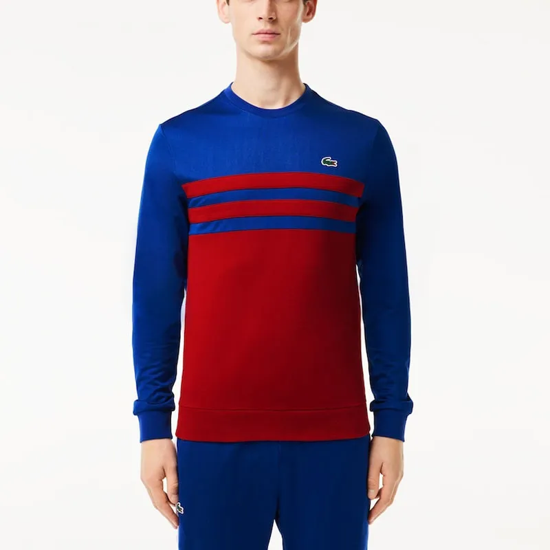 LACOSTE Sweatshirt Men's Marine Blue/Bordeaux-2