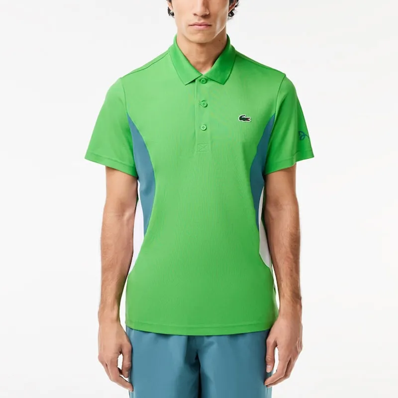 LACOSTE Ultra Dry Logo appliqué Polo Shirt-1