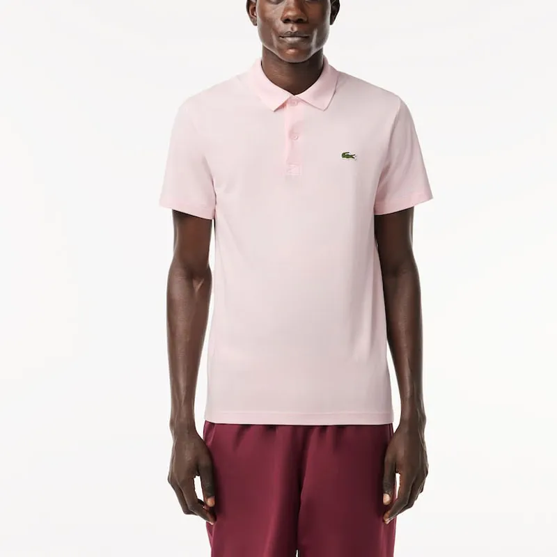 LACOSTE Polo Shirt Men's Light Pink-1