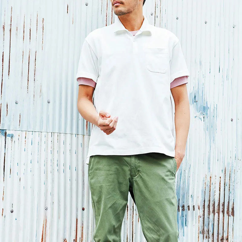 UNIQLO Polo Shirts Men White-1
