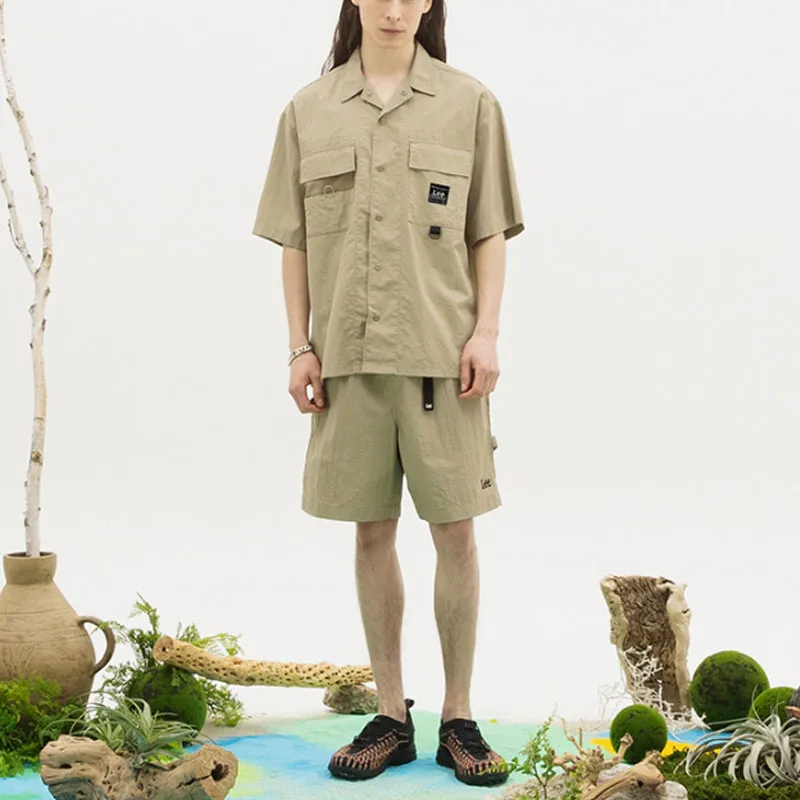 Lee Cargo Shorts Unisex Khaki-3
