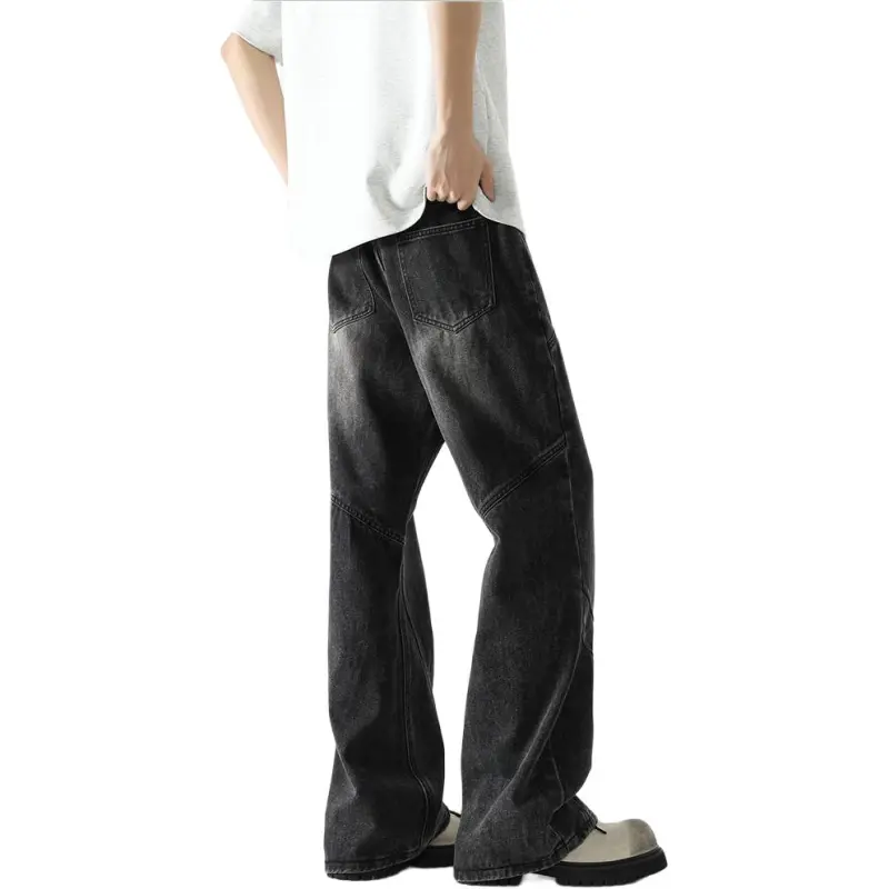 ORMY Jeans Unisex Black Gray-1