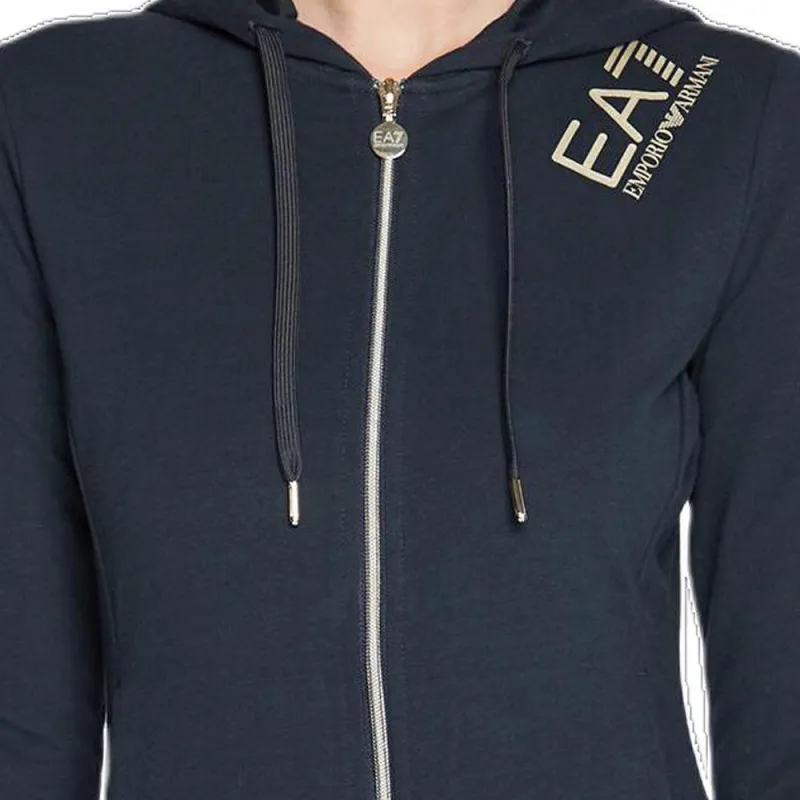 EMPORIO ARMANI EA7 Sweatshirt Set Women's Midnight Blue-5