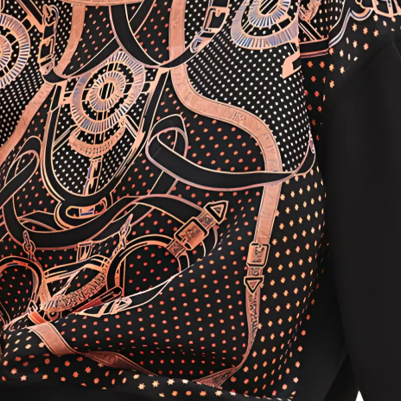 HERMES FW24 Sweatshirt Women's Black-2