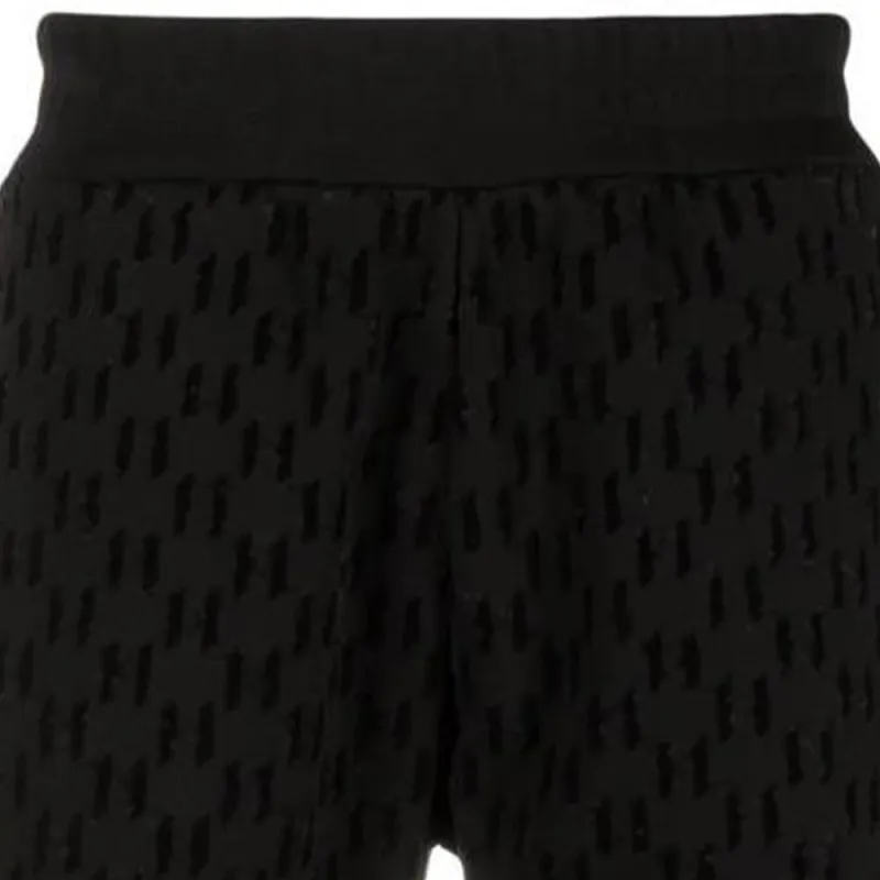 KARL LAGERFELD / Karl Lagerfeld Jeans Monogram pattern Track Pants-6