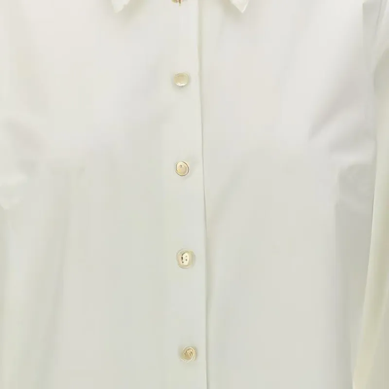 TORY BURCH Long Sleeved Poplin Shirt-5
