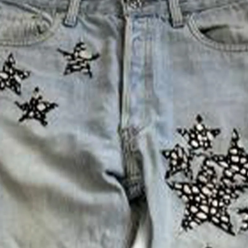Chrome Hearts SS24 Jeans Women's Blue-5