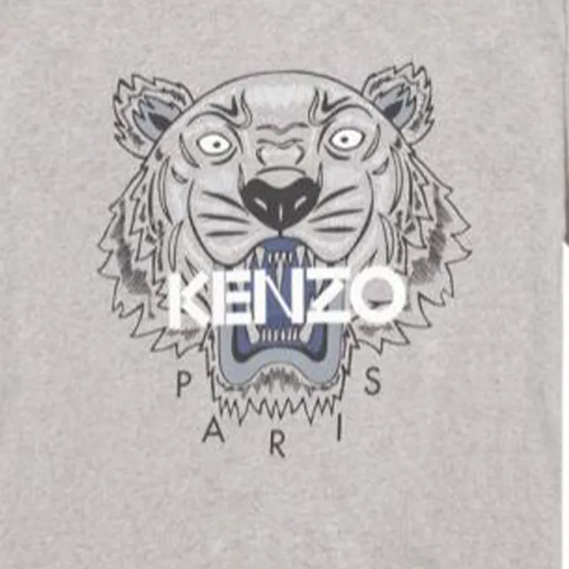 KENZO T Shirts Men Gray-4